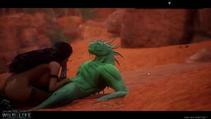 Lizard Porn Animated Cum - A girl is fucked by a lizard with two cocks - Wild Life - XVIDEOS.COM