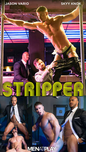 Gay Stripper Porn - MenAtPlay: Jason Vario fucks Skyy Knox bareback in \
