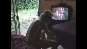 Milf Watching Porn - MILF masturbates and watches porn | xHamster