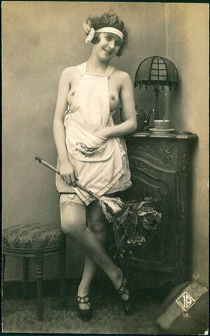 1920s Vintage Tumblr - oldalbum: maid (French nude Biederer Studio 1920s) Tumblr Porn