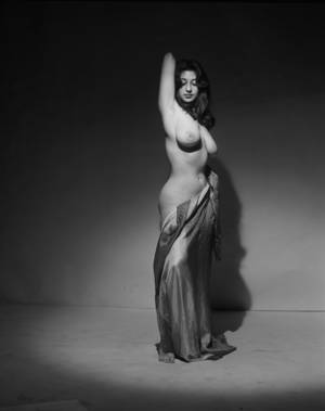 black hollywood nude - 1950S PETER BASCH HOLLYWOOD NUDE EROTIC CAMERA NEGATIVE RISQUE MODEL KATY  JURADO