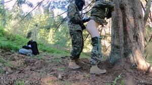 Gay Soldiers Porn - Gay gear: Soldiers fuck in uniform outdoors - ThisVid.com