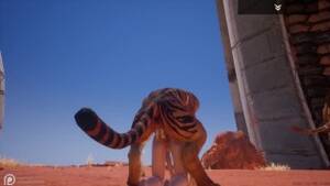 Animated 3d Monster Porn Bull - WILD LIFE / AOI GOES WILD groupen with Wolf, Lion, Tiger and Bull - Free  Porn Videos - YouPorn