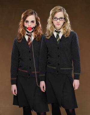 Emma Watson Bondage Porn - 50 shades of Granger : r/funny