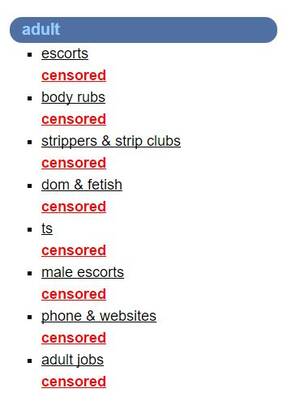 Backpage Sex Ads - Backpage Backed Into Corner Over Adult Ads. Is Government's Goal a Goodbye  to Sex Trafficking, or Free Speech?