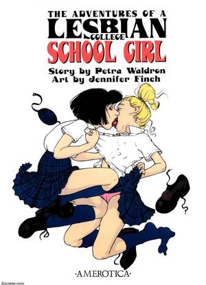 lesbian having sex cartoon - The Adventures of a Lesbian College School Girl - 8muses Comics - Sex  Comics and Porn Cartoons