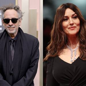 Italian Sex Monica Bellucci - Monica Bellucci and Tim Burton spark dating rumours after being  photographed together | The Independent