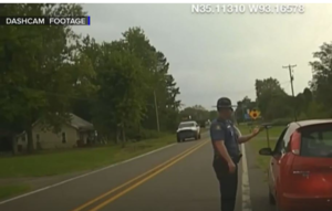 Brittney Smith Boobs Porn - Police Dashcam Footage Captures Runaway Driver Fleeing Officer