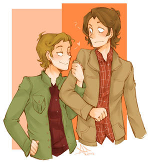 Cute Sabriel Supernatural Porn - I don't normally ship Sabriel but this was too cute to pass up