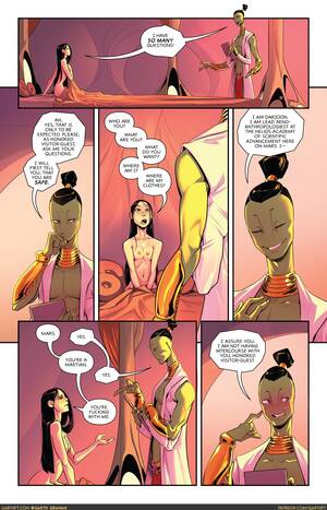 Cartoon Porn Story - A polycule of Mars', cartoon porn story by @garthFT