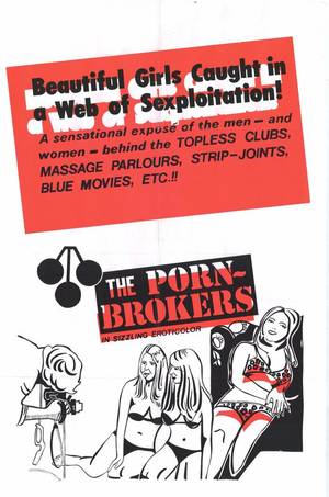 Brokers Porn Vintage Movie Poster - The Porn Brokers