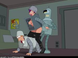 bender futurama cartoon sex - Bender and Leela