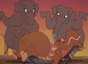 Meg Griffin Porn Elephant - Hentai: Plump hippo breaking chair - ThisVid.com