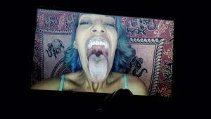 ebony open mouth cumshots - Open Wide Ebony Mouth Cum Tribute | xHamster