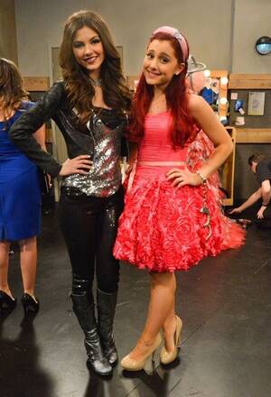 Ariana Grande Victoria Justice Porn - Pin by Jennifer on Nickelodeon | Victoria justice, Ariana grande, Ariana