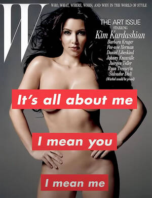 Kim Kardashian Nude Naked Porn - Kim Kardashian Throws Back to That Nude W Mag Shoot She Cried Over | Us  Weekly