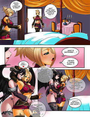 Diablo 3 Porn - Eirena and Succubus from Diablo 3 by JadenKaiba â€¢ Free Porn Comics