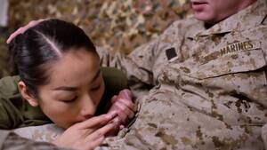 Asian Army Porn - Alicia Hebi - Asian Army Chick Creampied - EPORNER