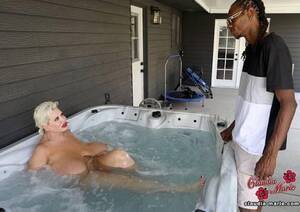 biracial hot tub porn - Claudia Marie - Interracial Hot Tub
