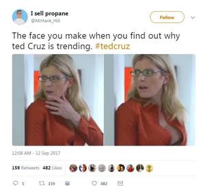 Hcc Porn - Responses to Cruz's Twitter gaffe. Photo: TWITTER