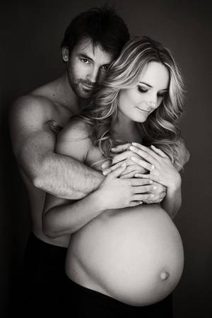 hot pregnant couple nude - Slightly more modest yet extremely beautiful couples boudoir.  www.360VisionEvents.com