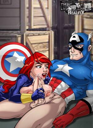 Black Widow Iron Man Cartoon Porn - Famous cartoon character the Iron man gets - Cartoon Sex - Picture 2