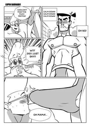 Johnny Bravo Hentai Lesbian Porn - Yaoi porn comics Johnny Bravo â€“ My Loudy Laundrette Â» Page 3