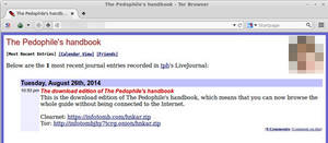 Just Toddler Deep Web - Advertisement. \