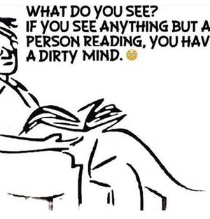 cartoon eating pussy instagram - Just reading a book right?