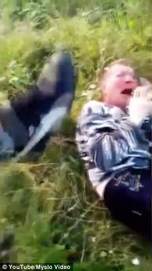 drunk russian college - Shocking video shows teen lynch mob beat Russian paedophile who went to  meet a girl | Daily Mail Online