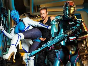 Mass Effect Porn Parody - Mass Effect a XXX Parody. Captain Shepard And Young Asari Liara T'Soni