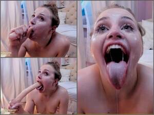 gagging cams - Gagging Porn | PamelaShineeBb MILKY Gag While Deepthroat â€“ Premium User  Request