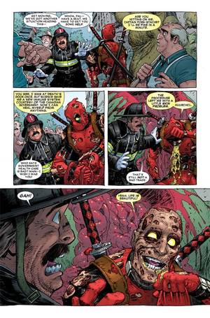 Death And Deadpool Porn - Duggan, Posehn & Moore's Plans for Deadpool: Beating Up Dead .