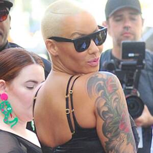 Amber Rose Xxx Porn - Amber Rose Dons Lingerie at Her SlutWalk: Pics and Details
