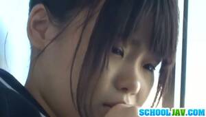 asian suck dick on bus porn - Asian Schoolgirl Sucking It On Public Bus : XXXBunker.com Porn Tube