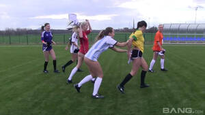 naked soccer players - Hot soccer playing chicks play the game topless and naked | Any Porn