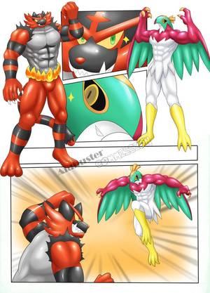 Hawlucha Pokemon Porn Sex - Incineroar and Hawlucha - TF 3/3