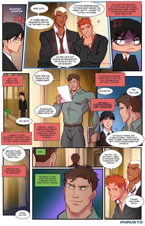 Gotham Gay Porn - Gotham Acadamy 1 Porn Comic - Page 003