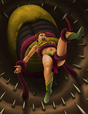 Hentai Leia Porn Sarlacc Pit - Leia Meets The Sarlacc by DarthWoo