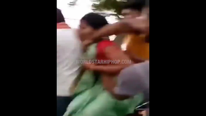 Forced Grope Porn - Group of men grope woman and hit her with stick : r/PublicFreakout