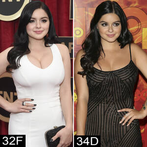 Ariel Winter Tits - Celebs Who Had Breast Reductions: Pam Anderson, Ariel Winter