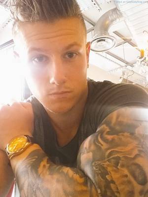 Jack Wilson Porn - ... uncut-straight-guy-jack-wilson-flashing-his-cock- ...