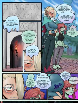 Cartoon Dungeon Porn - Dungeon Exam [Zillionaire] Porn Comic - AllPornComic