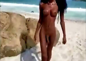 big ebony tranny beach - Beach Tranny Porn | Anal Dream House