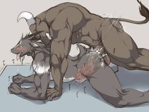 Furry Anal X Ray - Rule 34 - anal anal sex bovine cattle furry gay goat hisamehisame  interspecies male no humans penetration sex stomach bulge x-ray | 1244037