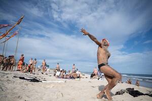caught naked on public beach - Queer Joy on the Beach â€“ Culturebot