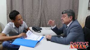 Asian Accountant Porn - Love4Porn.com Presents Twink accountant working on the cock of his boss