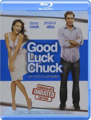 Jessica Alba Porn Gagged - Amazon.com: Good Luck Chuck (Unrated) [Blu-ray] : Dane Cook, Jessica Alba:  Movies & TV