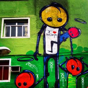 Brazilian Slum Porn - Brazil, streetart, favela