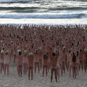 free beach party topless - Bondi becomes nude beach as thousands take part in Spencer Tunick's Sydney  installation | Spencer Tunick | The Guardian